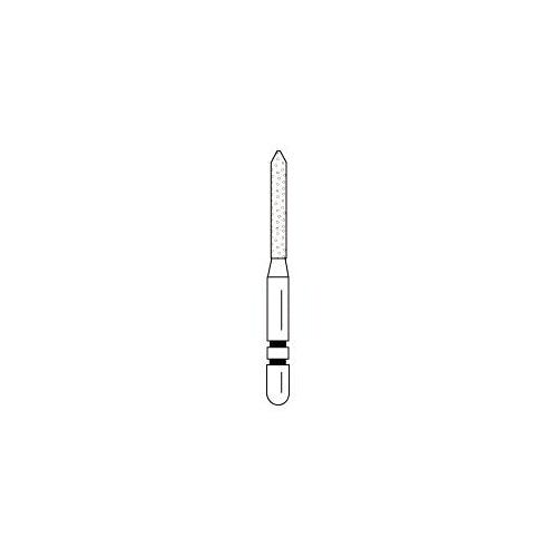 Abrasive Technology Two Striper FG Friction Grip #250.8 Bevel End Cylinder Coarse Grit Diamond Burs 5/Pk Abrasive Technology Two Striper FG Friction Grip #250.8 Bevel End Cylinder Coarse Grit Diamond Burs 5/Pk